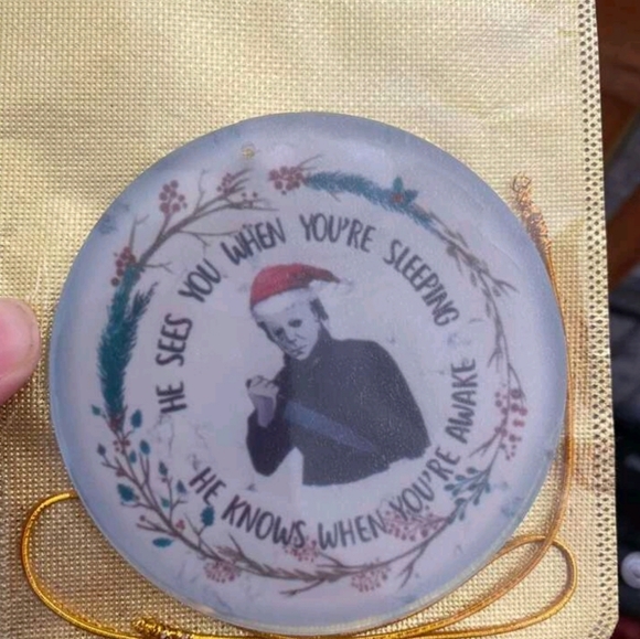MICHAEL MYERS CHRISTMAS ORNAMENT - Picture 2 of 2